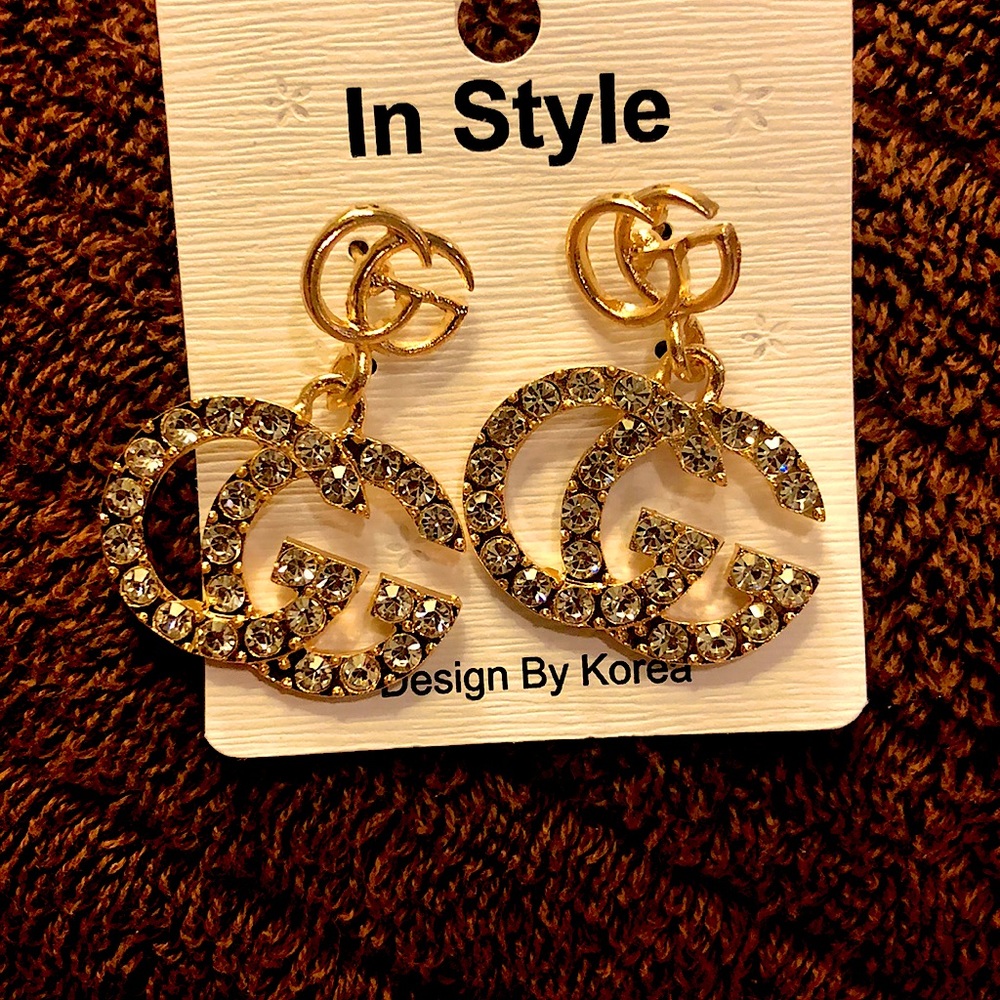 EARRINGS BLING CRYSTALS